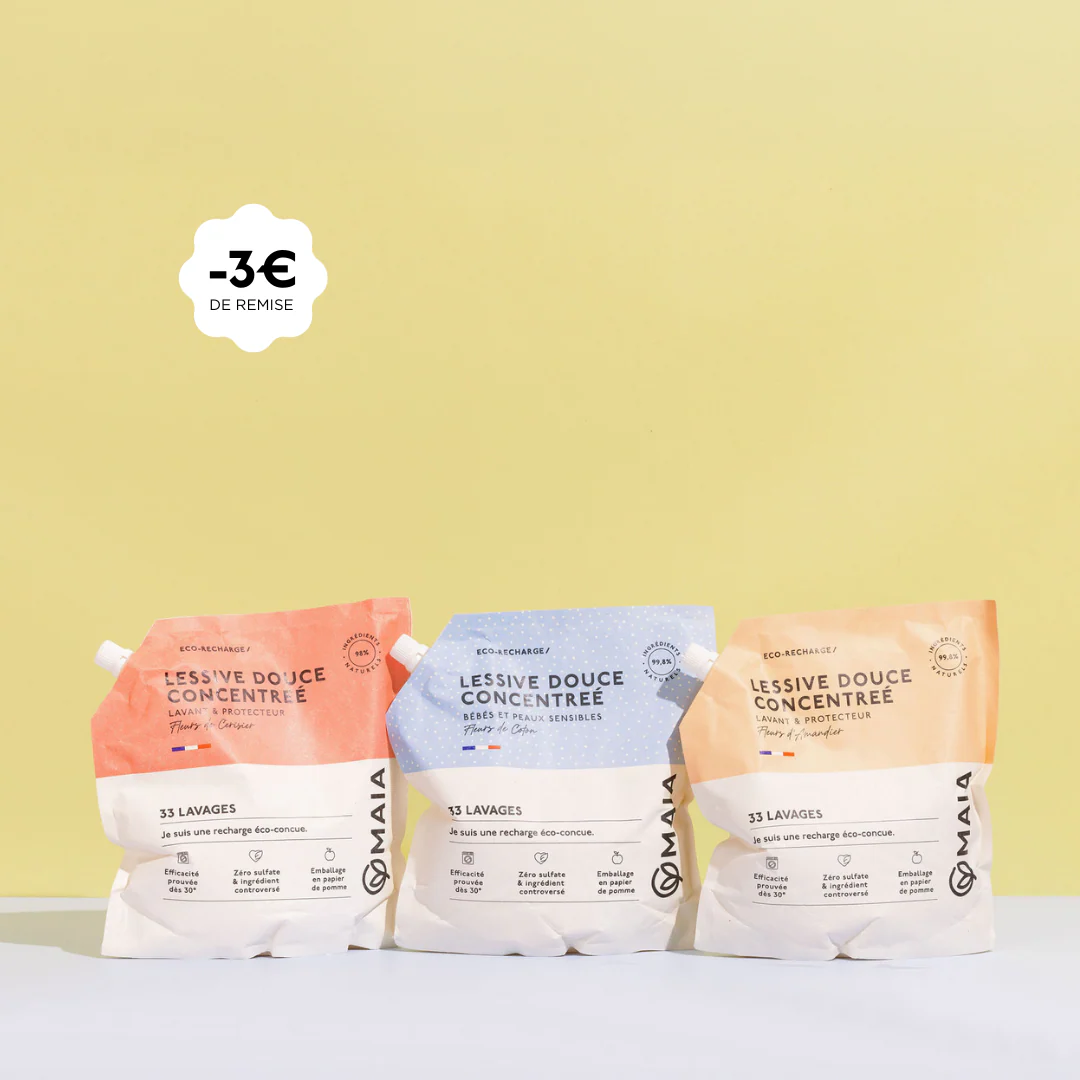 Découvrez les lessives écologiques MAIA